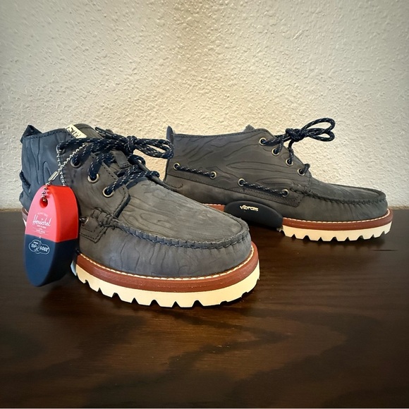 Herschel X Sperry Top Sider Chucka Boot w Vibram Sole Men’s 9 NWOB - Picture 2 of 16